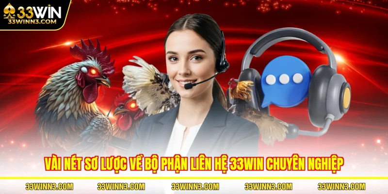 Vài nét sơ lược về bộ phận liên hệ 33WIN chuyên nghiệp